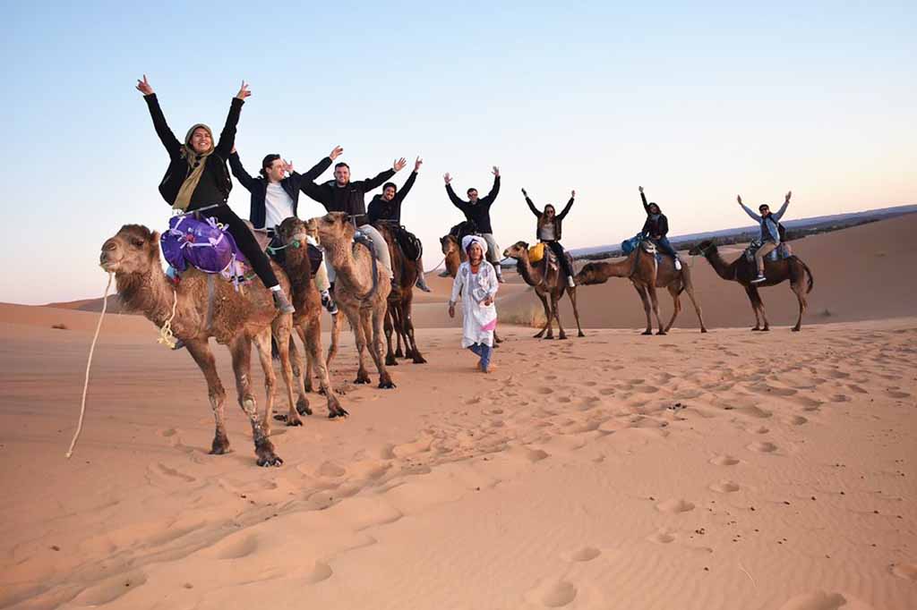 Tour de 4 días desde Marrakech al desierto Y fin en Fez